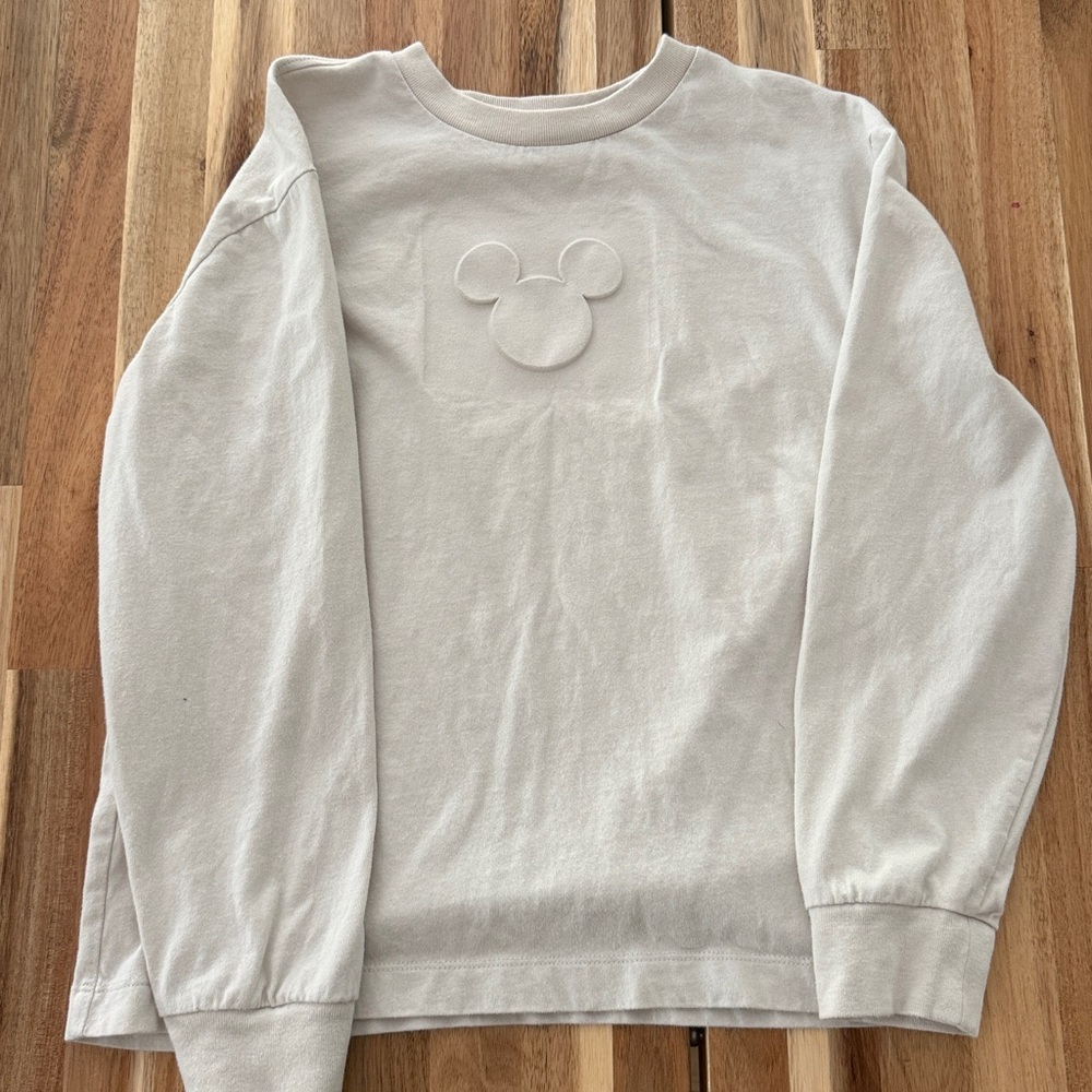 GAP Mickey Embossed long sleeve